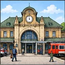 Bahnhof — ایستگاه قطار