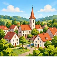 Dorf — روستا