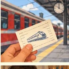 Fahrkarte — بلیت