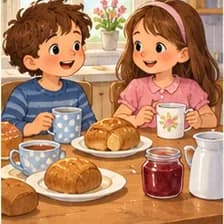 frühstücken — to have breakfast