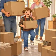 umziehen — to move