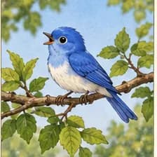 blau — blue