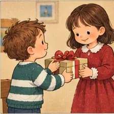 schenken — to give as a present
