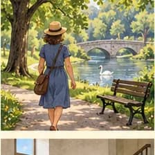Spaziergang — walk