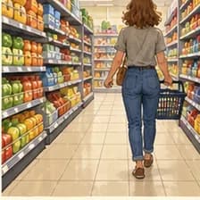 Supermarkt — supermarket