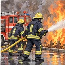 Feuerwehr — fire brigade