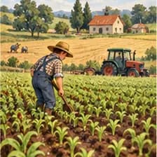 Landwirtschaft — کشاورزی