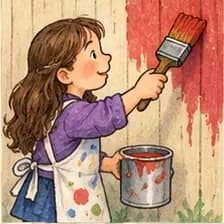 streichen — paint