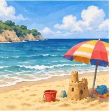 beach — լողափ