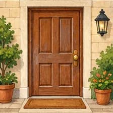 door — در