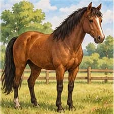 horse — Pferd