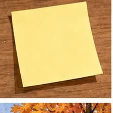 note — Notiz