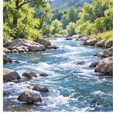 river — رودخانه
