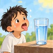 thirsty — تشنه