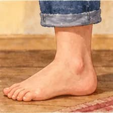 ankle — مچ پا