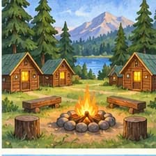 camp — Lager