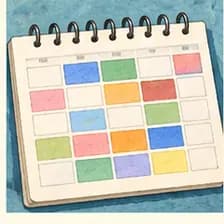 schedule — برنامهٔ زمانی