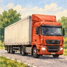 truck — Lastwagen