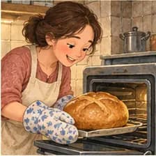 bake — در فر پختن