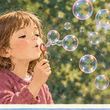 bubble — Blase