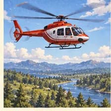 helicopter — ուղղաթիռ