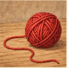 string — թել