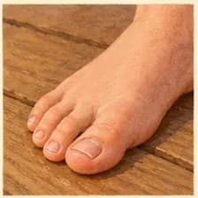 toe — انگشت پا