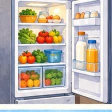 Kühlschrank — refrigerator; fridge