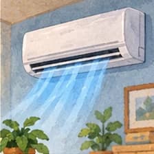 Klimaanlage — دستگاه تهویهٔ مطبوع