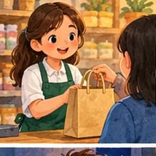 Verkäuferin — female shop assistant