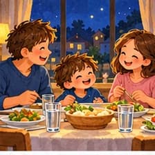 Abendessen — dinner