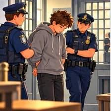 gefangen — trapped; held captive