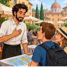 Italiener — Italian man