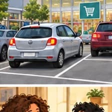 Parkplatz — جای پارک