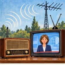 Rundfunk — broadcasting; radio