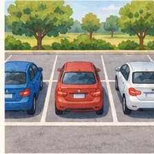 parking — կայանում