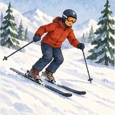 ski — اسکی کردن