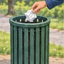 litter — Müll